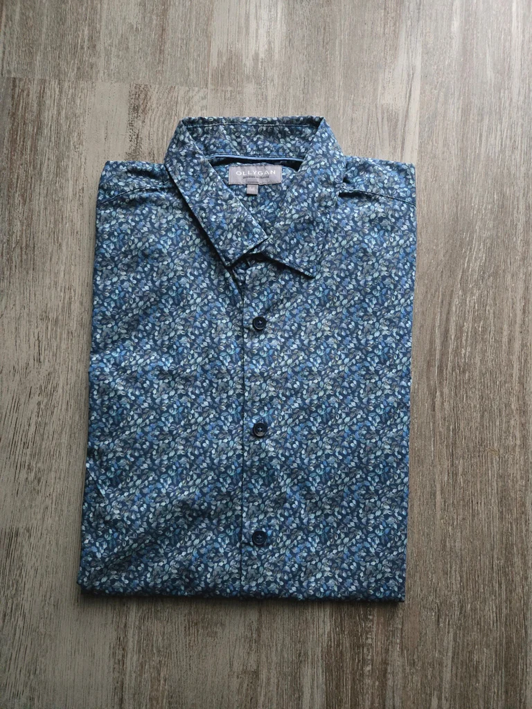 Chemise homme bleue Ollygan taille M
